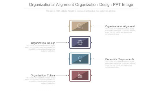 Organizational Alignment Organization Design Ppt Image
