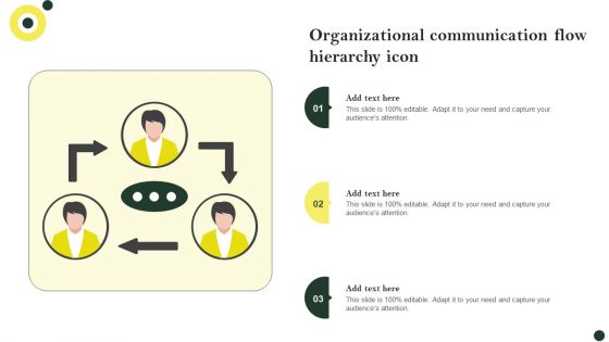 Organizational Communication Flow Hierarchy Icon Download PDF Organizational Communication Flow Hierarchy Icon Download PDF