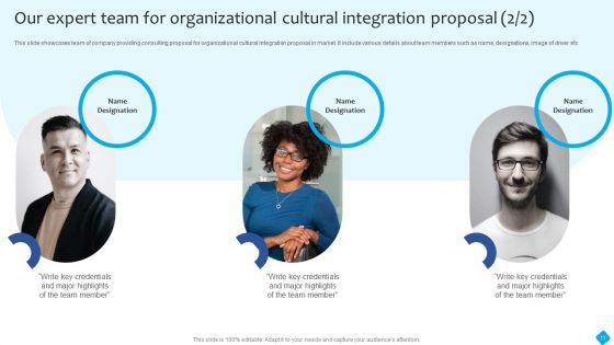 Organizational Cultural Integration Proposal Ppt PowerPoint Presentation Complete Deck With Slides