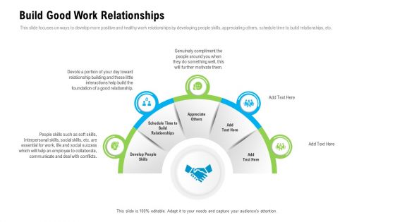 Organizational Culture Build Good Work Relationships Ppt Professional Outline PDF