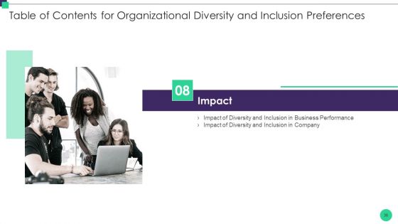 Organizational Diversity And Inclusion Preferences Ppt PowerPoint Presentation Complete Deck With Slides