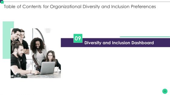 Organizational Diversity And Inclusion Preferences Ppt PowerPoint Presentation Complete Deck With Slides