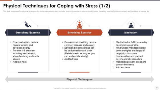 Organizational Stress Management Tactics Ppt PowerPoint Presentation Complete With Slides