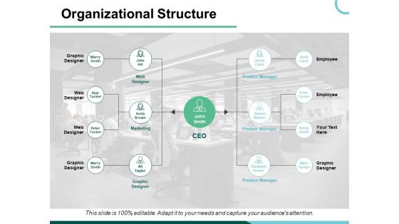 Organizational Structure Ppt PowerPoint Presentation Layouts Backgrounds
