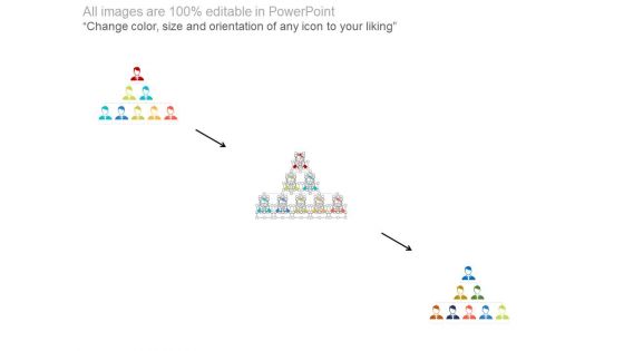 Organizational Structures Hierarchy Chart Powerpoint Template