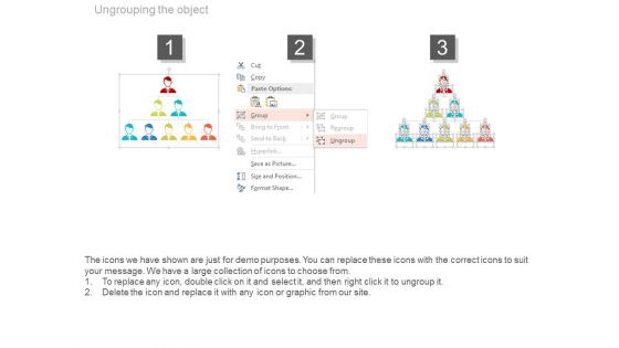 Organizational Structures Hierarchy Chart Powerpoint Template