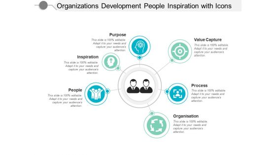 Organizations Development People Inspiration With Icons Ppt PowerPoint Presentation Infographics Tips