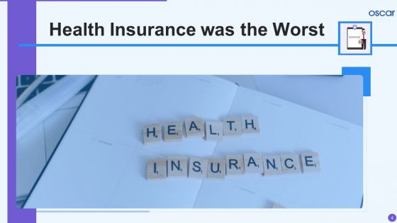 Oscar Healthcare Pitch Deck Ppt PowerPoint Presentation Complete Deck With Slides
