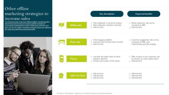 Other Offline Marketing Strategies To Increase Sales Ppt PowerPoint Presentation File Icon PDF