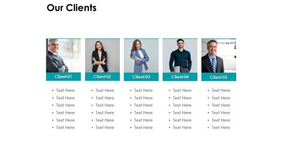 Our Clients Introduction Ppt PowerPoint Presentation Professional Graphics Design