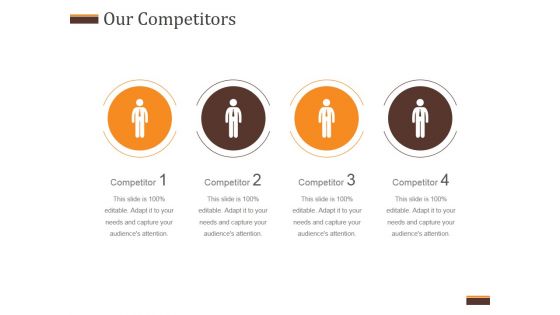Our Competitors Template 2 Ppt PowerPoint Presentation Show