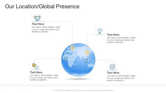 Our Location Global Presence Company Profile Ppt Styles Portrait PDF