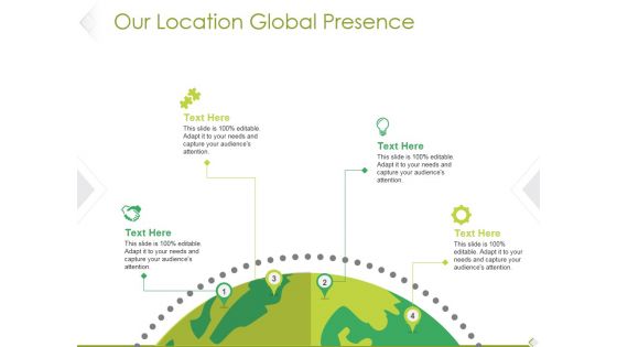 Our Location Global Presence Ppt PowerPoint Presentation Visual Aids Example 2015