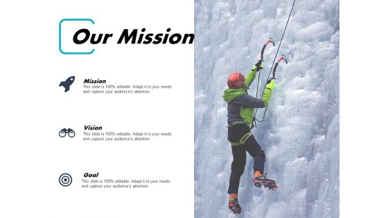Our Mission Bizbok Business Design Ppt PowerPoint Presentation Show Slideshow