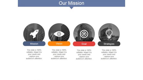 Our Mission Ppt PowerPoint Presentation Icon Influencers