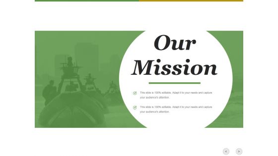 Our Mission Ppt PowerPoint Presentation Outline Background