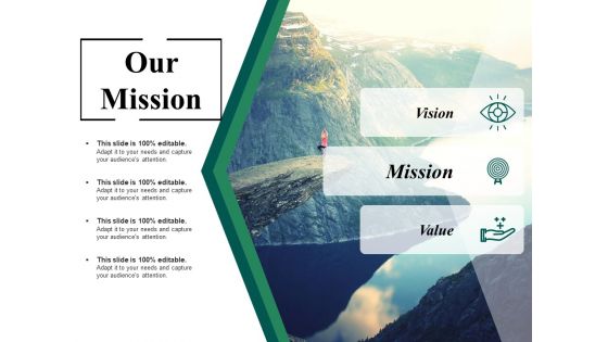 Our Mission Ppt PowerPoint Presentation Outline Graphics