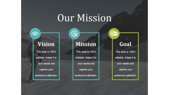 Our Mission Ppt PowerPoint Presentation Professional Background Images