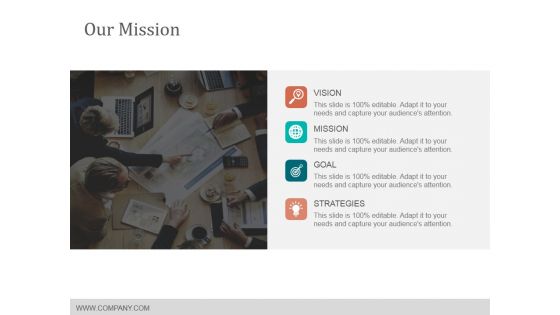 Our Mission Ppt PowerPoint Presentation Professional Layout