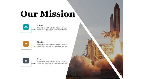 Our Mission Vision Goel Ppt PowerPoint Presentation Sample