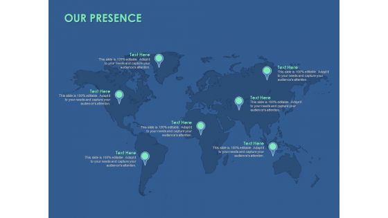 Our Presence Information Ppt PowerPoint Presentation Styles Templates