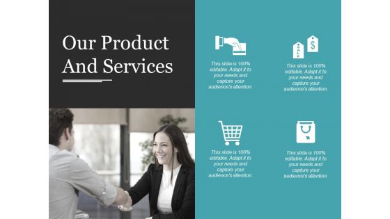 Our Product And Services Template 1 Ppt PowerPoint Presentation Show Model