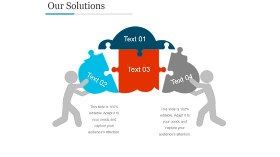 Our Solutions Ppt PowerPoint Presentation Information