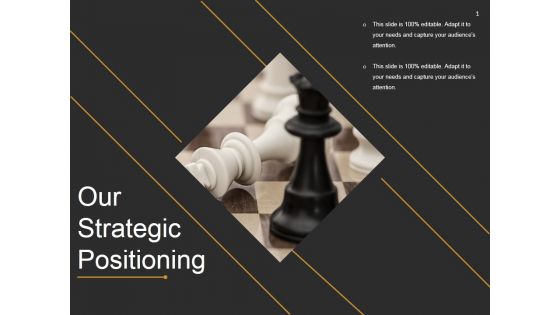 Our Strategic Positioning Template 2 Ppt PowerPoint Presentation Icon Deck