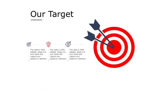 Our Target Arrow Planning Ppt PowerPoint Presentation File Designs Download