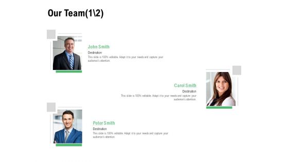 Our Team Communication Ppt PowerPoint Presentation Icon Deck Our Team Communication Ppt PowerPoint Presentation Icon Deck