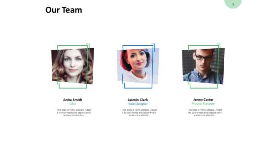 Our Team Introduction Ppt PowerPoint Presentation Icon Graphics Pictures