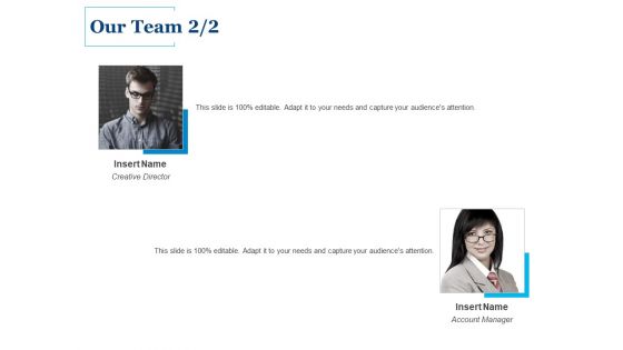 Our Team Introduction Ppt PowerPoint Presentation Portfolio Mockup