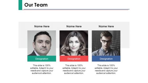 Our Team Introduction Ppt PowerPoint Presentation Summary Diagrams
