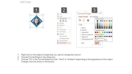 Our Team Of Creative Business People Powerpoint Slides