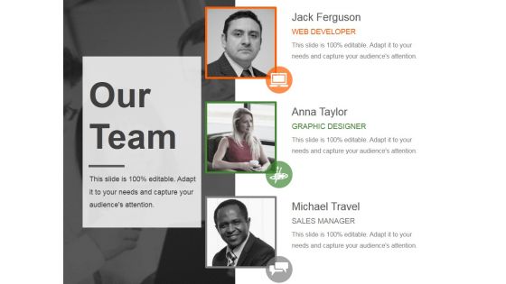 Our Team Ppt PowerPoint Presentation Gallery Graphics Download