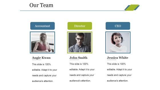 Our Team Ppt PowerPoint Presentation Ideas Slides Our Team Ppt PowerPoint Presentation Ideas Slides