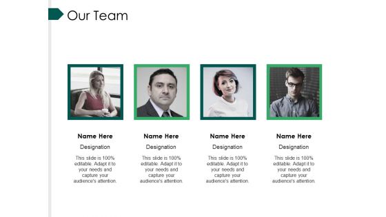 Our Team Ppt PowerPoint Presentation Infographics Topics