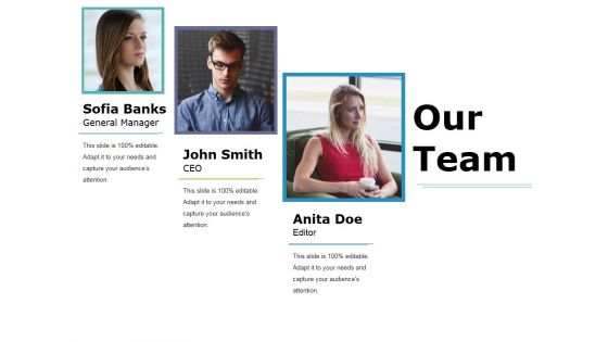 Our Team Ppt PowerPoint Presentation Inspiration Example