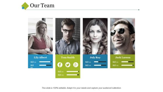 Our Team Ppt PowerPoint Presentation Outline Rules