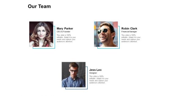 Our Team Ppt PowerPoint Presentation Pictures Guide