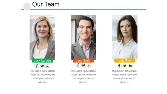 Our Team Ppt PowerPoint Presentation Professional Topics Our Team Ppt PowerPoint Presentation Professional Topics