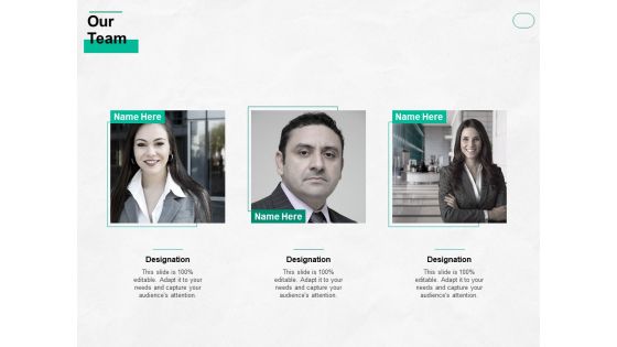 Our Team Ppt PowerPoint Presentation Slides Maker