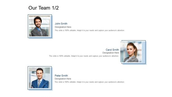 Our Team Teamwork Ppt PowerPoint Presentation Slides Templates