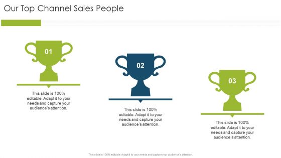Our Top Channel Sales People Organizational Strategies And Promotion Techniques Professional PDF