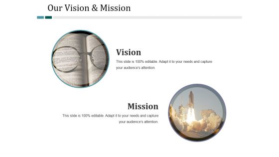 Our Vision And Mission Ppt PowerPoint Presentation Infographic Template Ideas