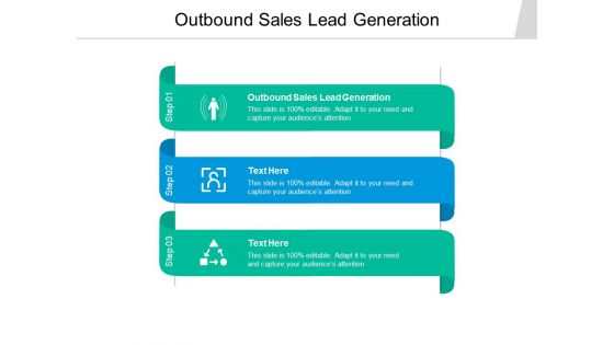 Outbound Sales Lead Generation Ppt PowerPoint Presentation Pictures Icons Cpb