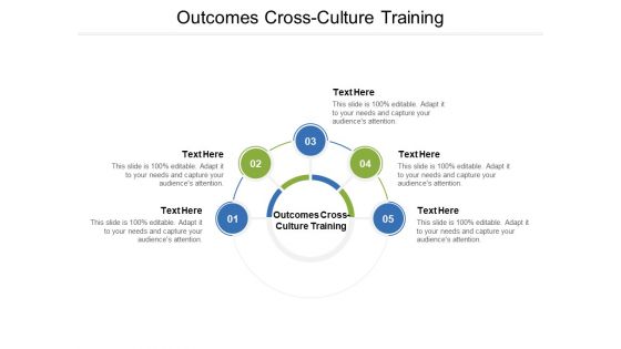 Outcomes Cross Culture Training Ppt PowerPoint Presentation Infographic Template Smartart Cpb