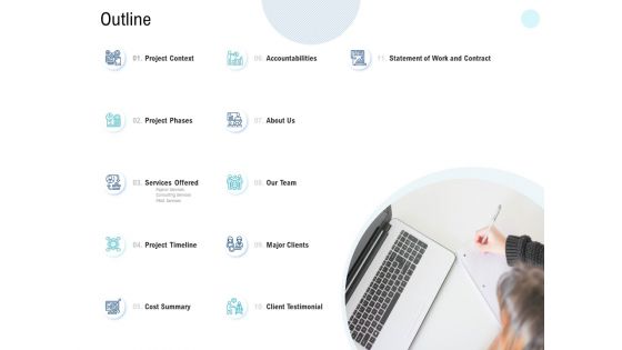 Outline Accountabilities Ppt PowerPoint Presentation Styles Topics