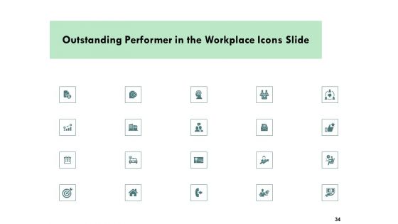 Outstanding Performer In The Workplace Ppt PowerPoint Presentation Complete Deck With Slides