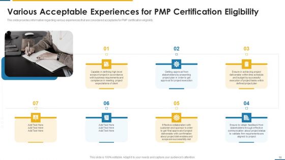 PMP Certification Criteria IT Ppt PowerPoint Presentation Complete Deck With Slides